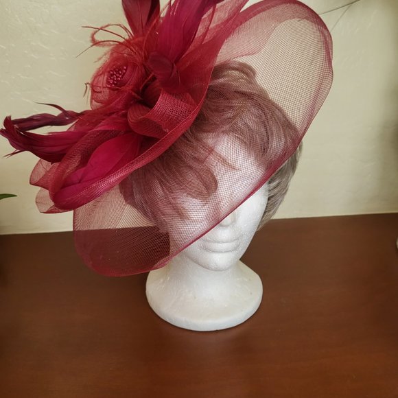 Tasha 'Derby' Fascinator Headband - Picture 2 of 11